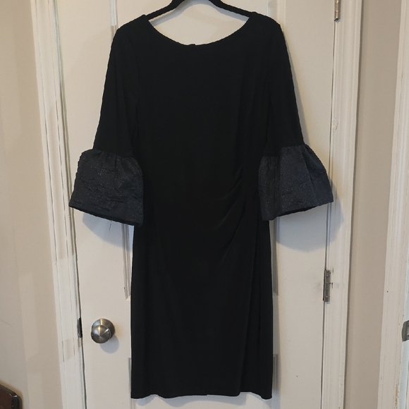 Lauren Ralph Lauren Dresses & Skirts - Ralph Lauren Black Bell Sleeve Sheath Dress Evening CocktailDress